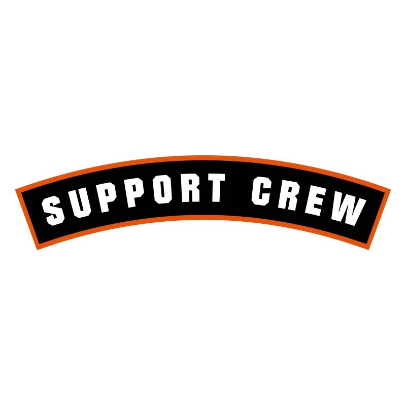 SUPPORT CREW Patch