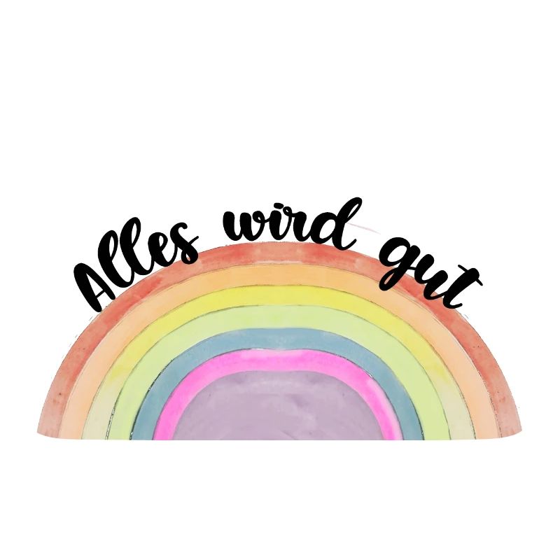 Regenbogen Alles wird gut