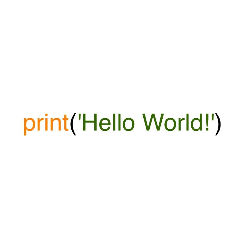 Hello World Python