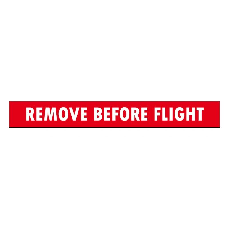 Remove before flight