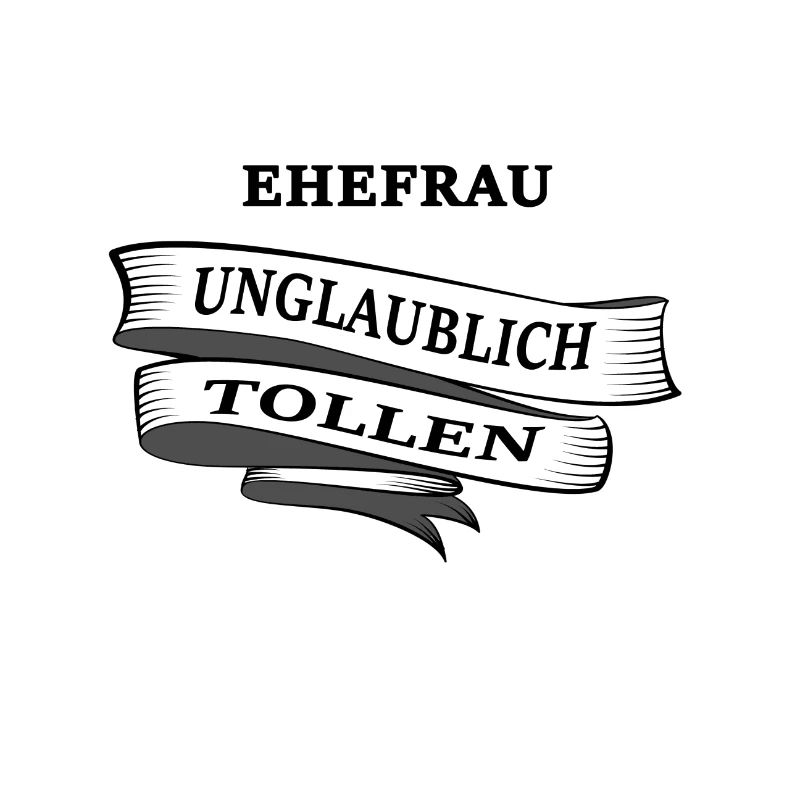 Stolze Ehefrau eines tollen Ehemannes