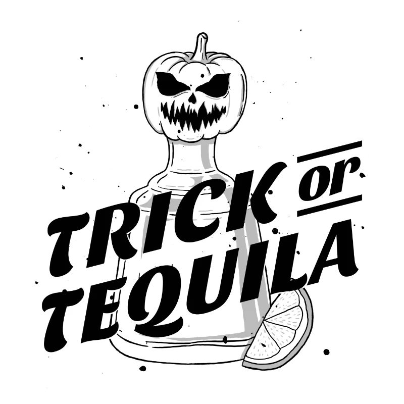 Halloween. Süßes oder Saures. Tequila. Lustig.