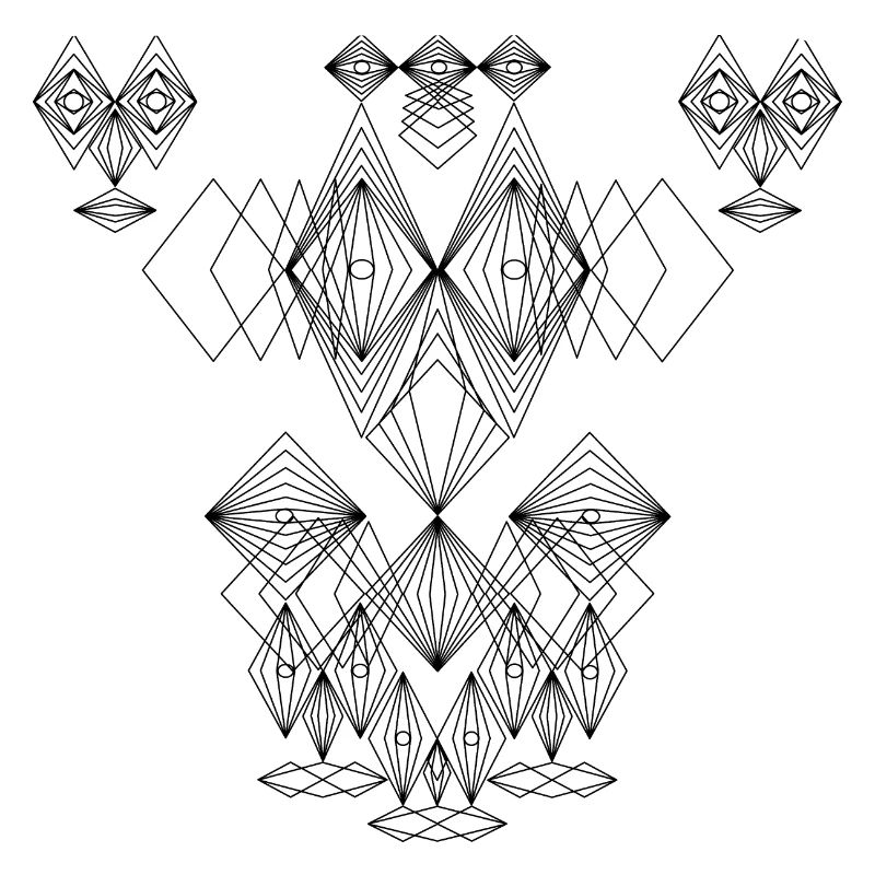 Abstract Faces Drawing Crazy Faces Art