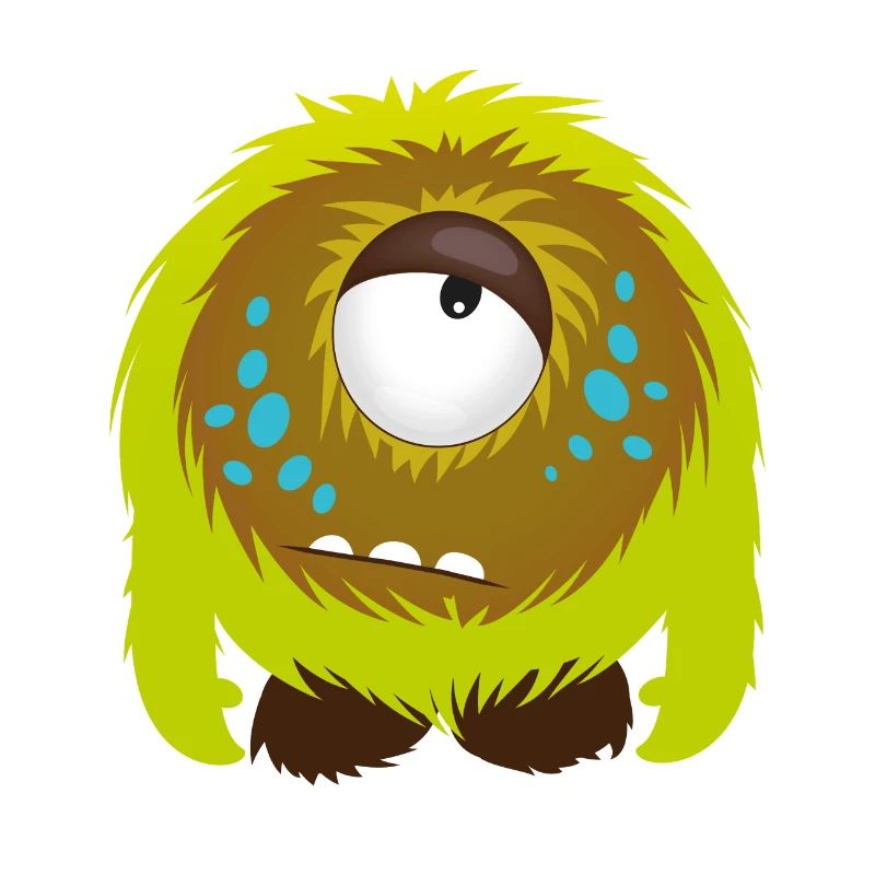 Süßes kleines hmpf Monster