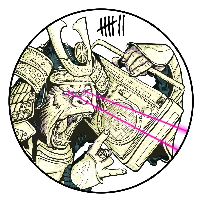 7 Apparel - Gorilla Samurai