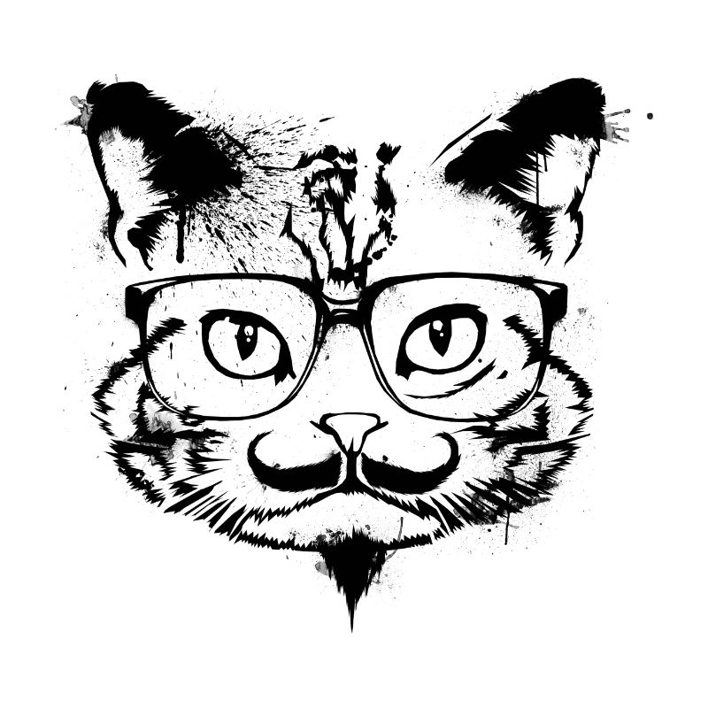 Hipster Cat
