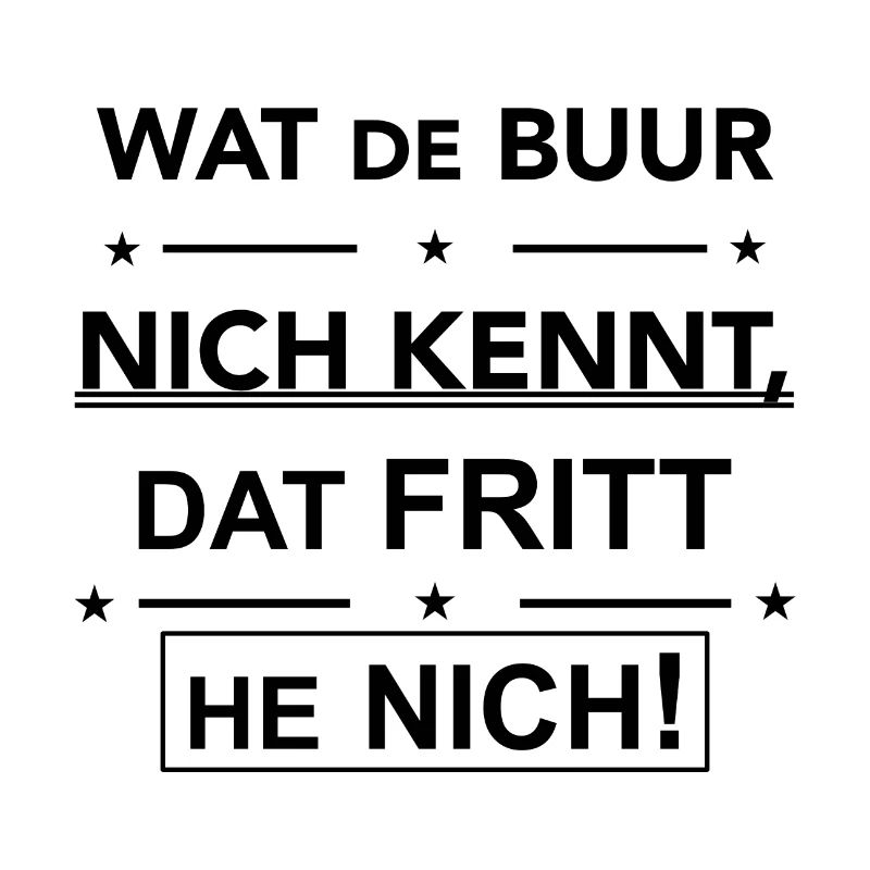 Plattdeutscher Spruch Geschenk Idee