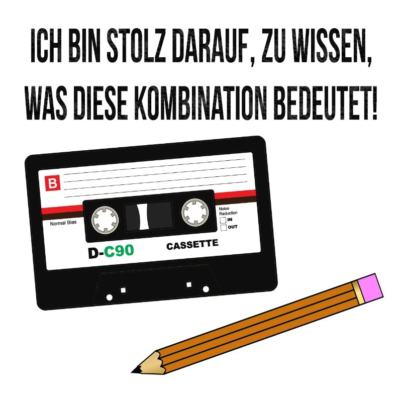 Kassette und Stift - Kindheits-Lifehack