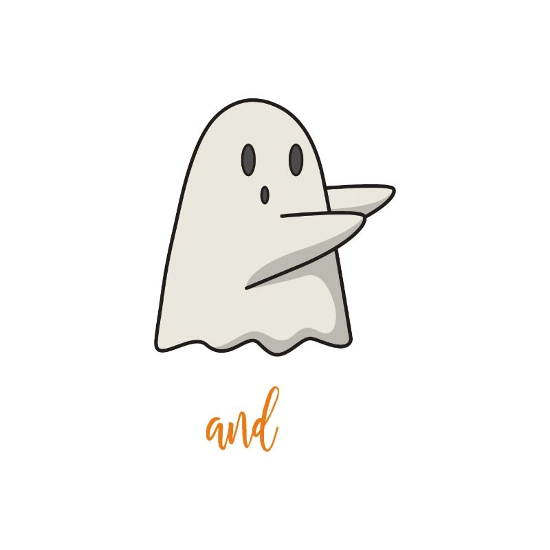 Halloween ghost ghost costume funny gift