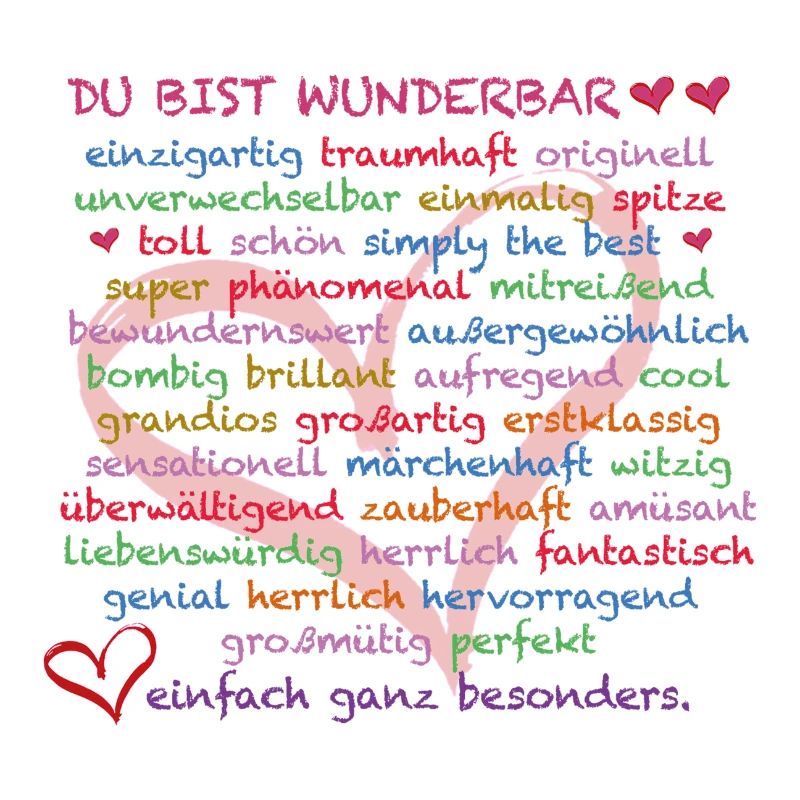 du bist wunderbar