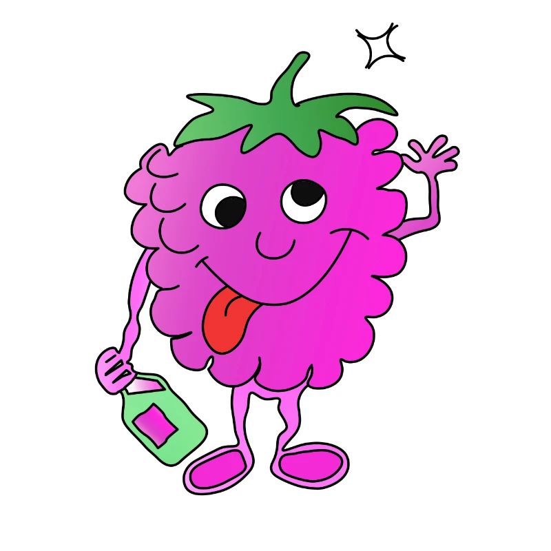 Drunk raspberry