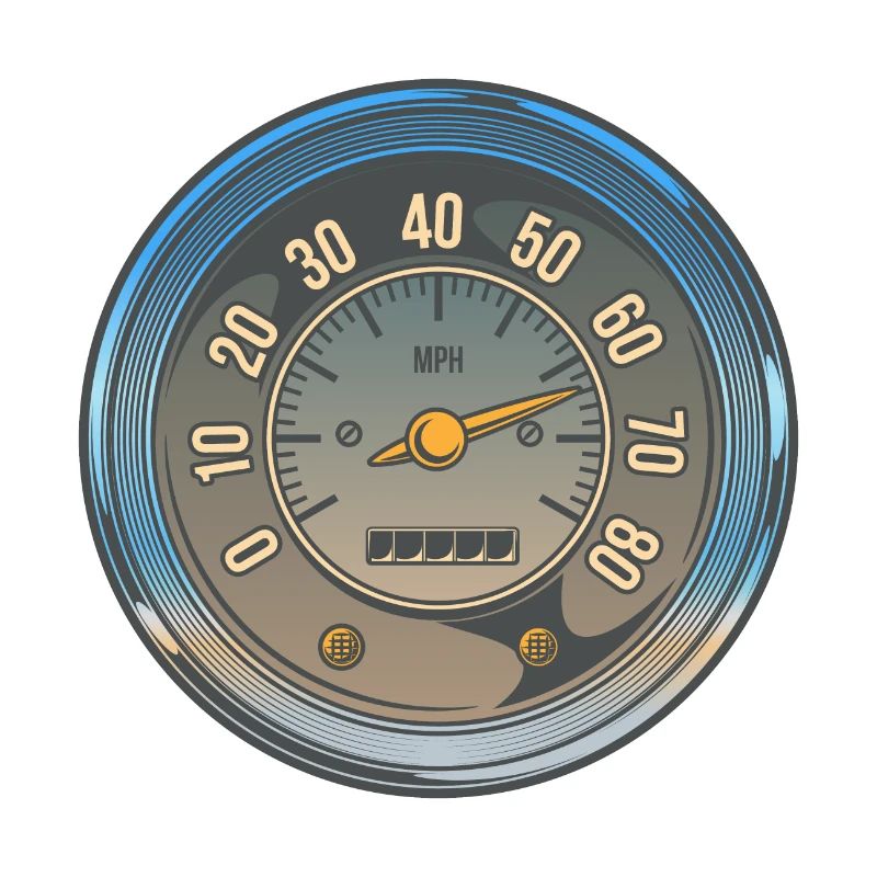 Motorcycle speedometer