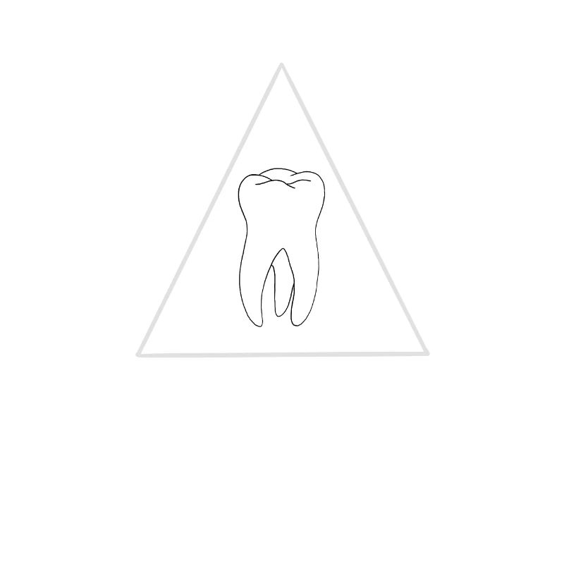 Triangle tooth