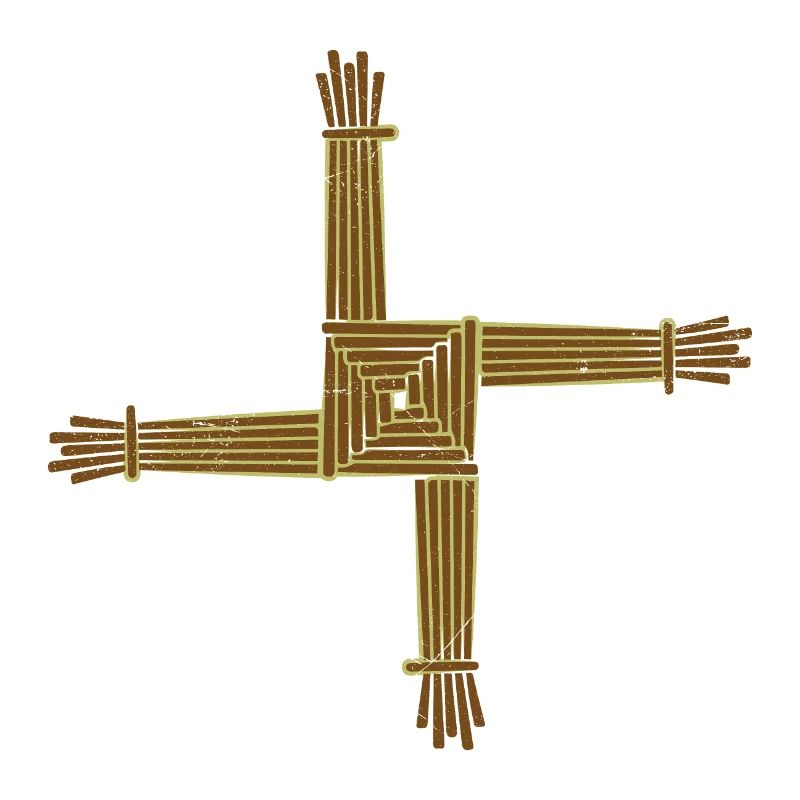 St. Brigid Cross Celtic symbols gift idea