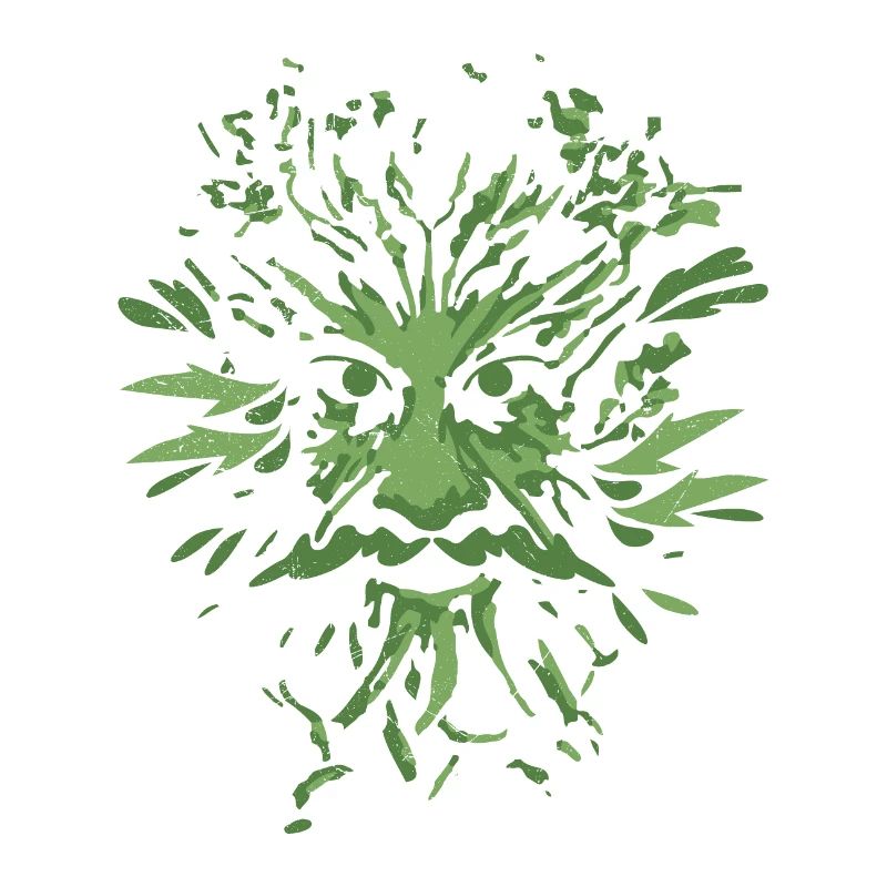 Celtic symbols Green man gift idea