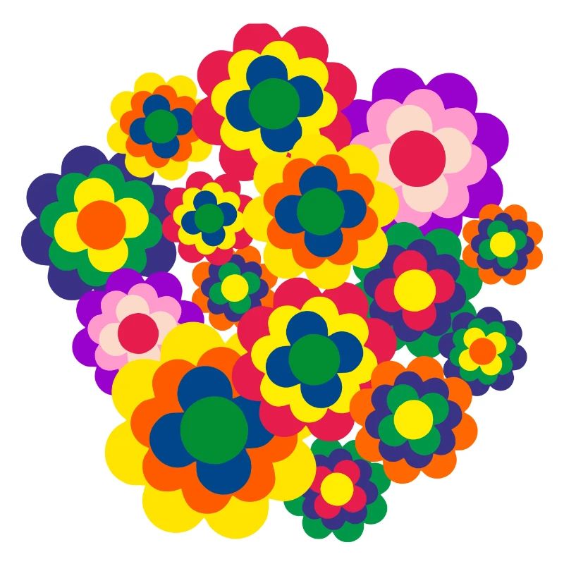 beaucoup plus de fleurs