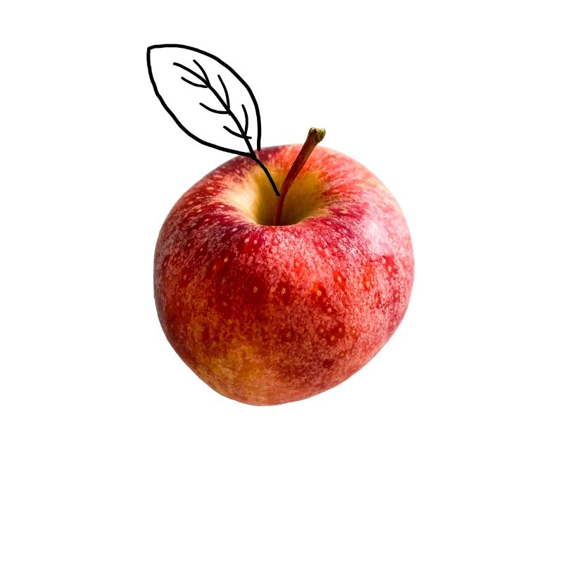 Apple leaf