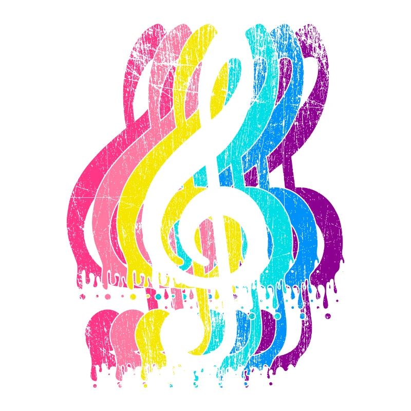 Musician clef treble clef music