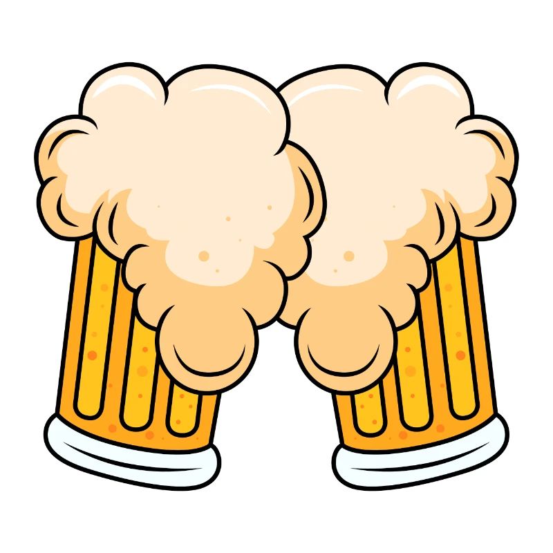 Bierglas Symbol Comic Bier