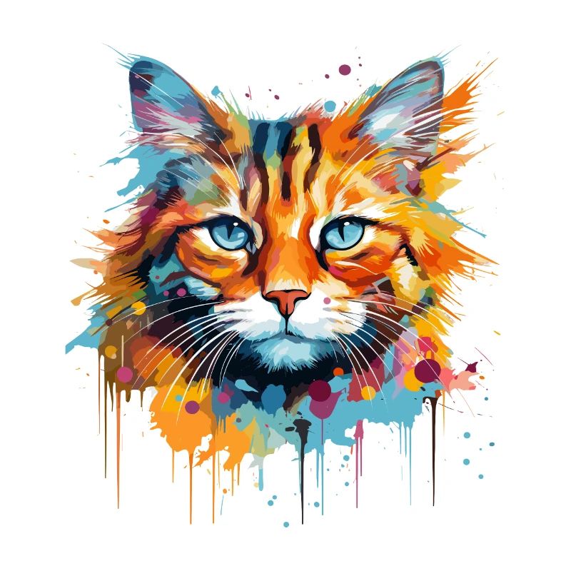 Ginger Cat, Langhaarkatze