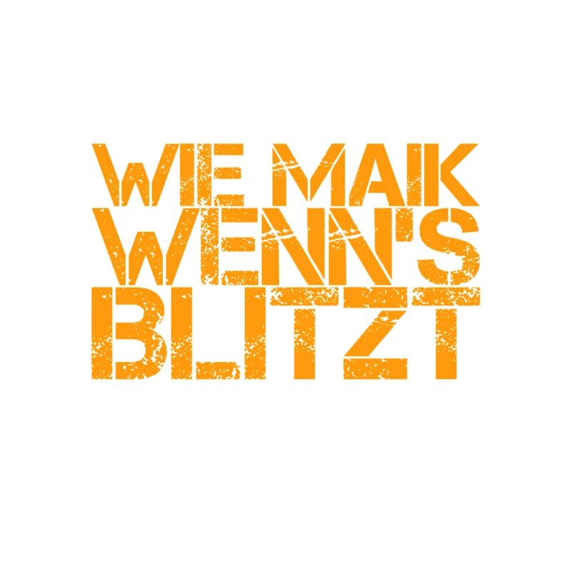wenn es blitzt