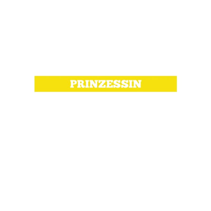 vor dir steht eine Prinzessin vor