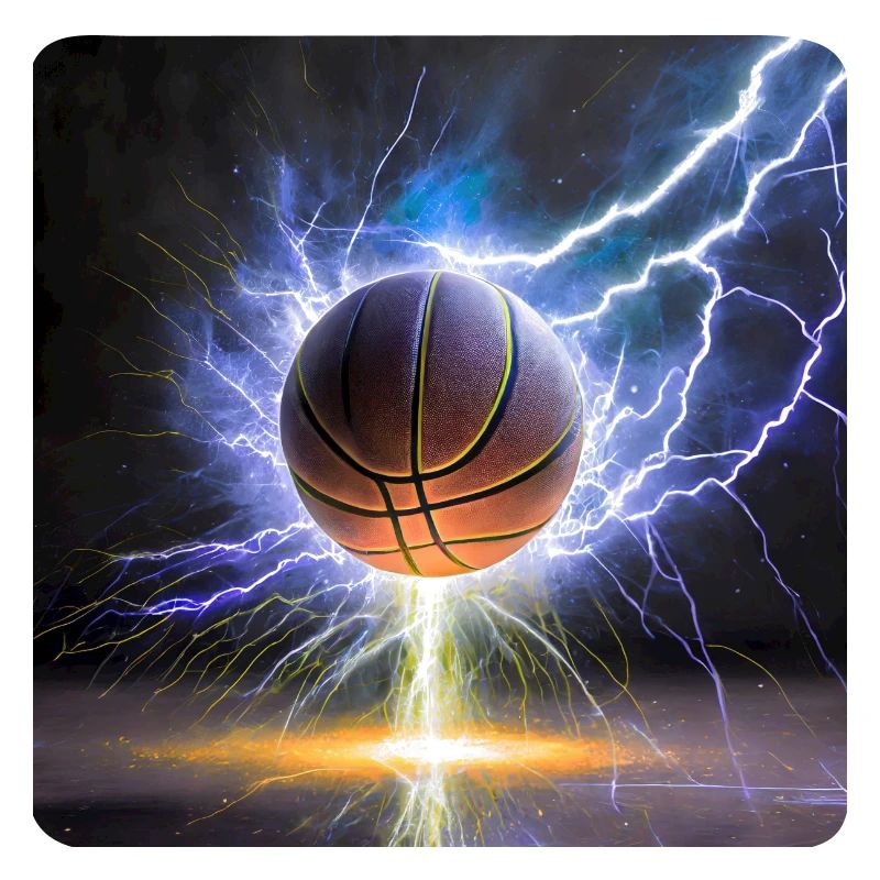 Basketball on Fire