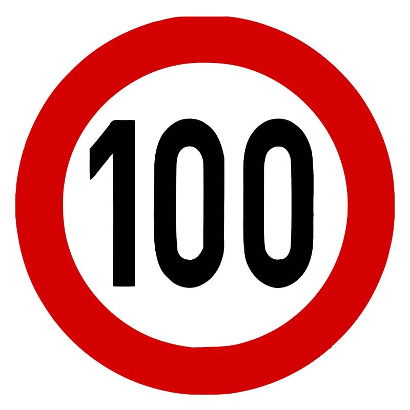 Limite de vitesse 100