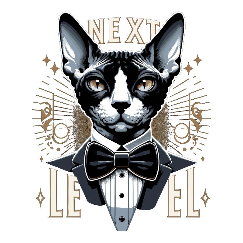 Cornish Rex Costume Next Level Chat Cadeau