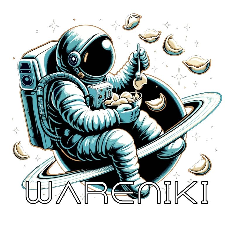 Wareniki Astronaut lecker Geschenk