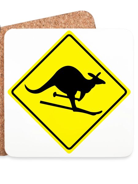 roadsign kangaroo