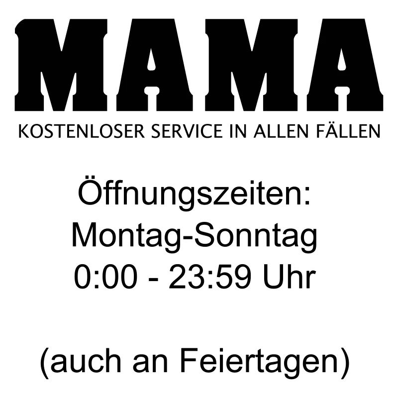 Mama Muttertag Service 24/7 1c