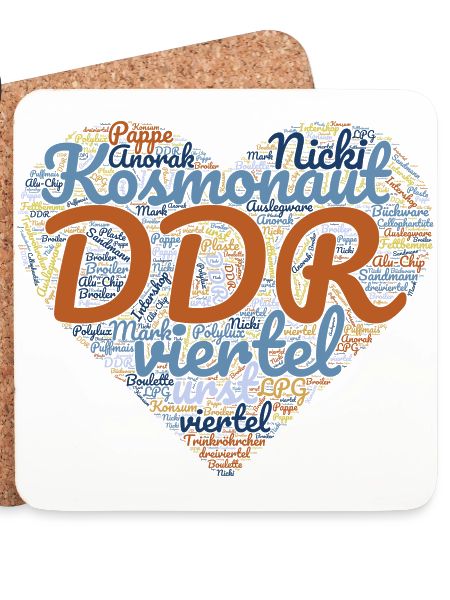 DDR Ostalgie Herz