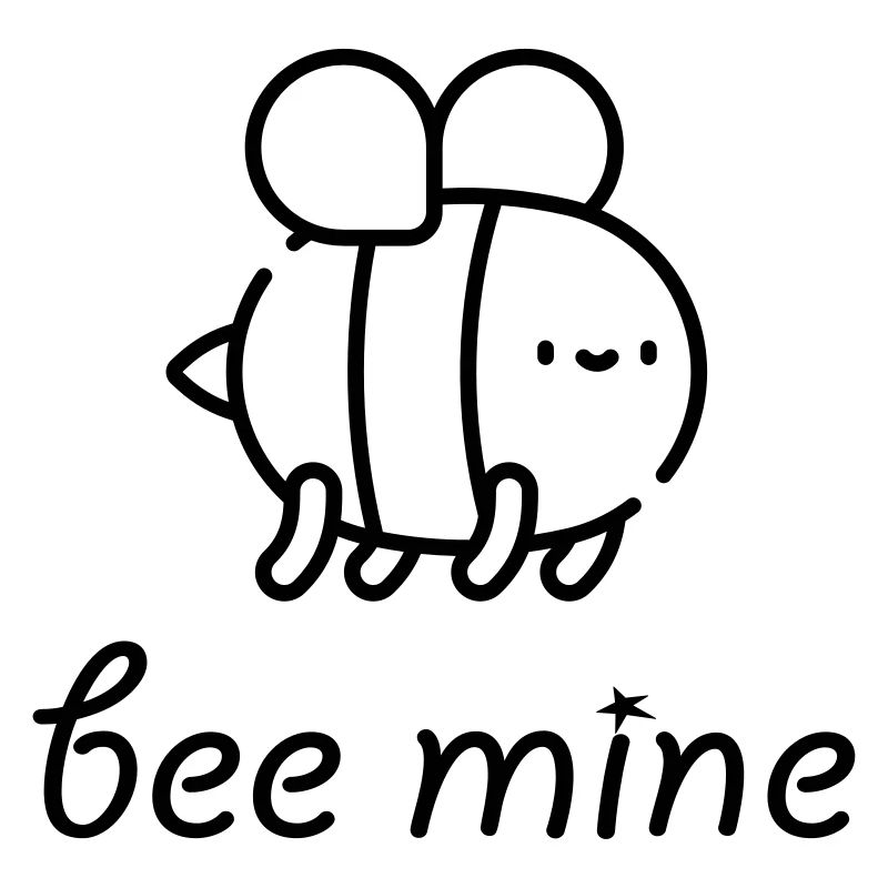 bee mine honeybee bee saying funny gift
