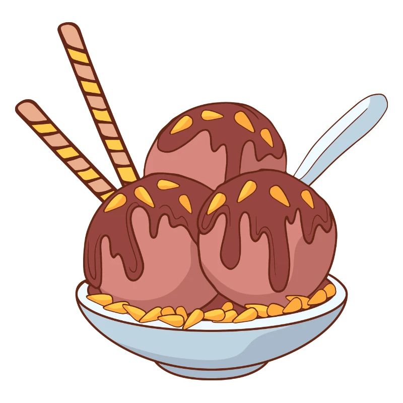 Eis Speiseeis Eiskrem Eiscreme Kugeleis Eisbecher