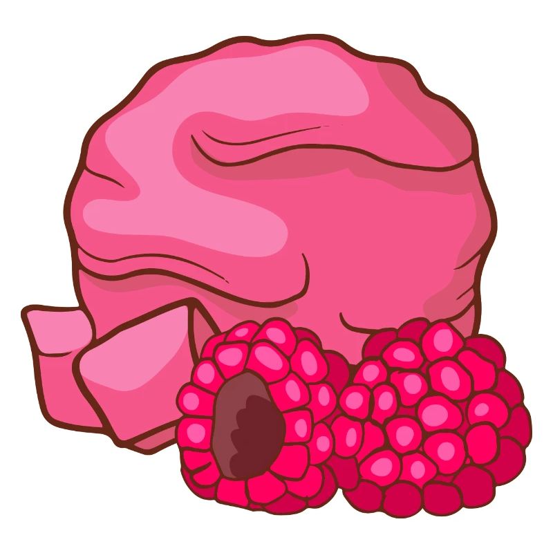 Himbeeren Eis Speiseeis Eiskrem Eiscreme Kugeleis