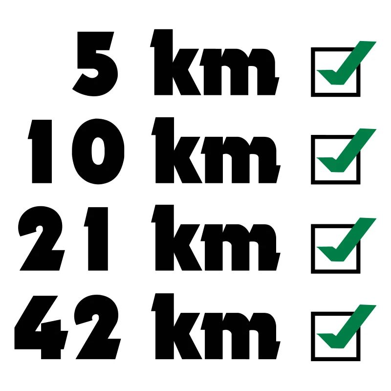 Marathon Checklist