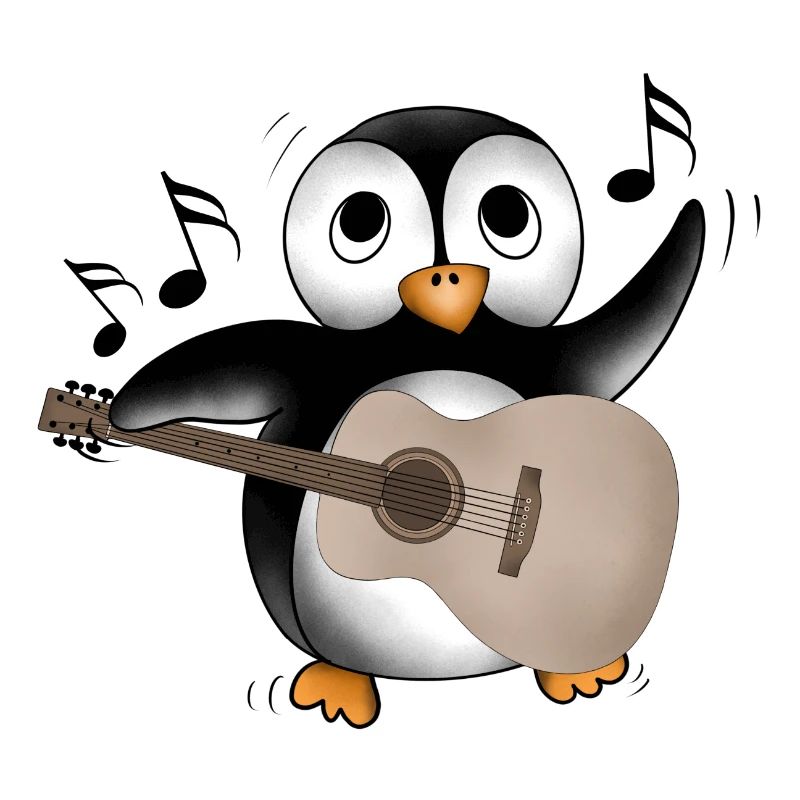 Penguin Guitar