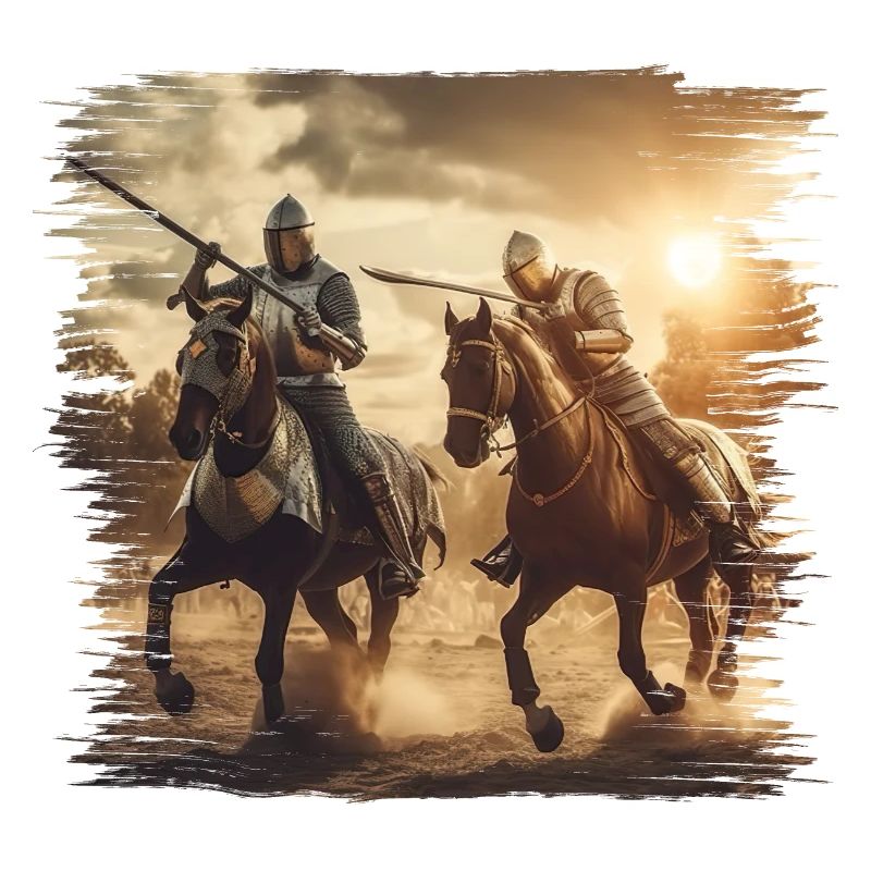 Ein mittelalterliches Ritterturnier