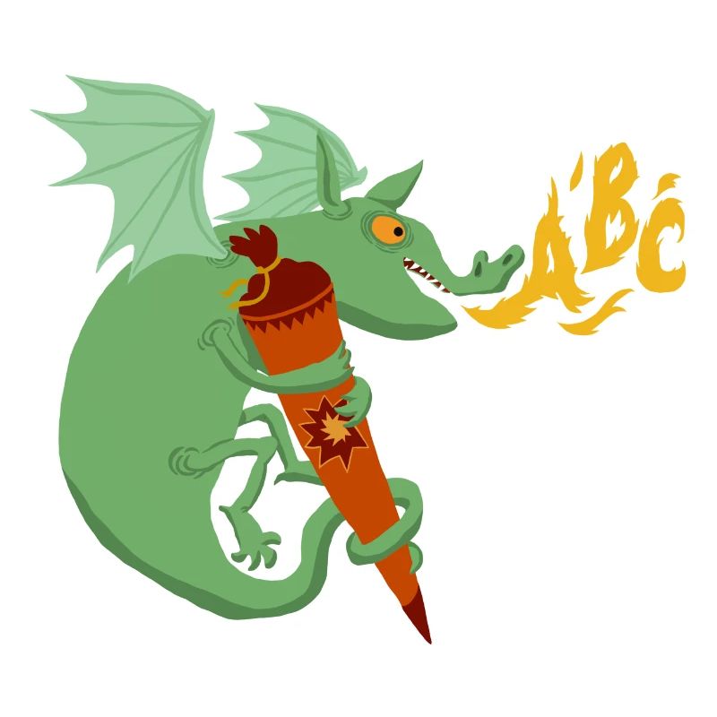 Drache abc