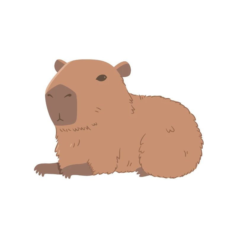 Resting Capybara