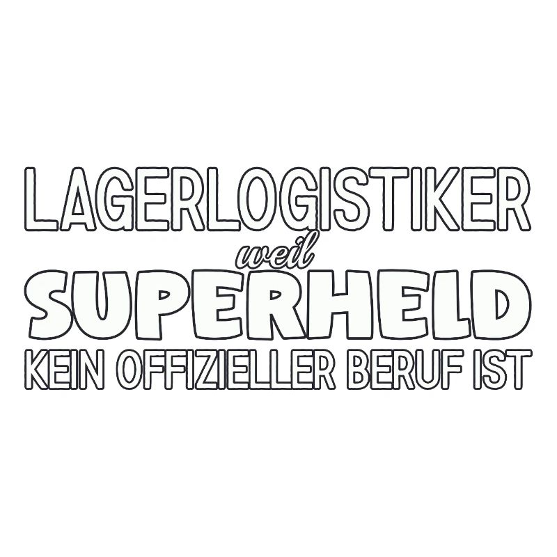 Warehouse logistician superhero