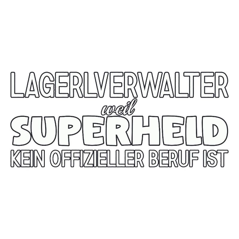 Lagerverwalter Superheld