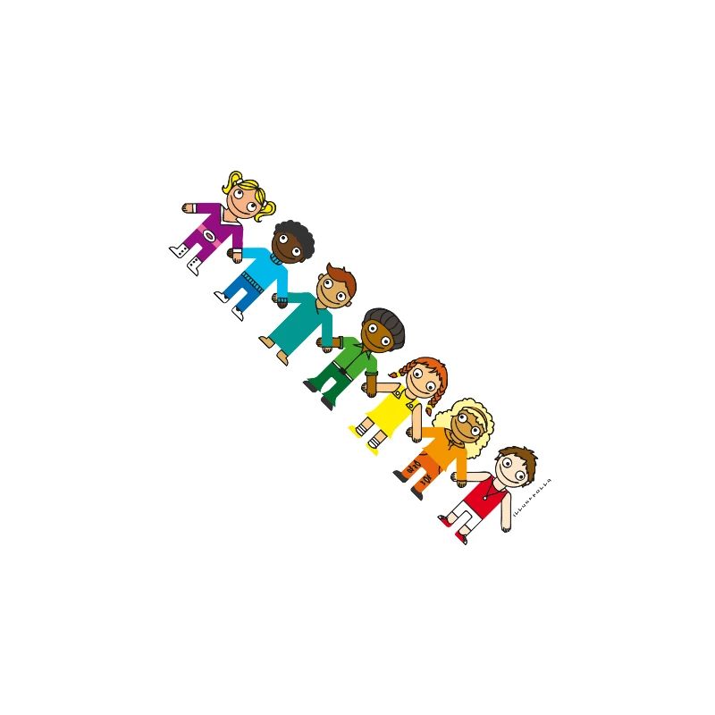 Kindertasse REGENBOGEN Schulanfang Kindergarten
