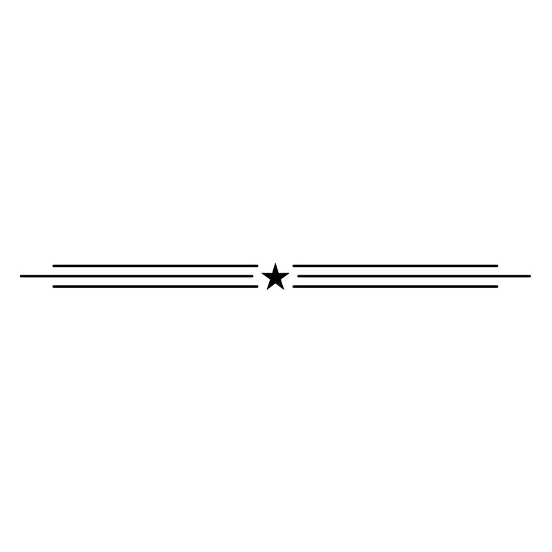 star symbol stroke