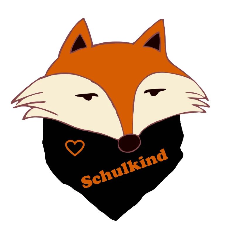 Fuchs Schulkind - Einschulung - Schule