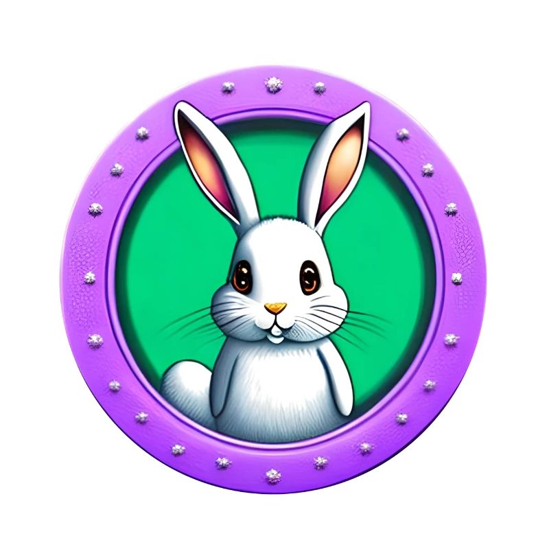 Rabbit plays Easter