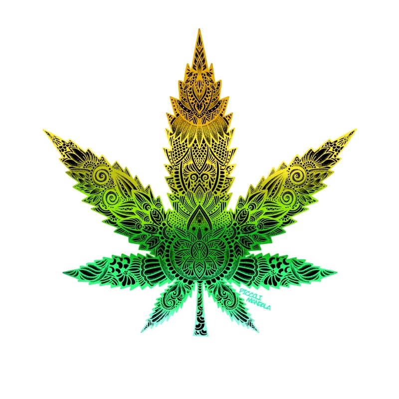 Blatt Mandala