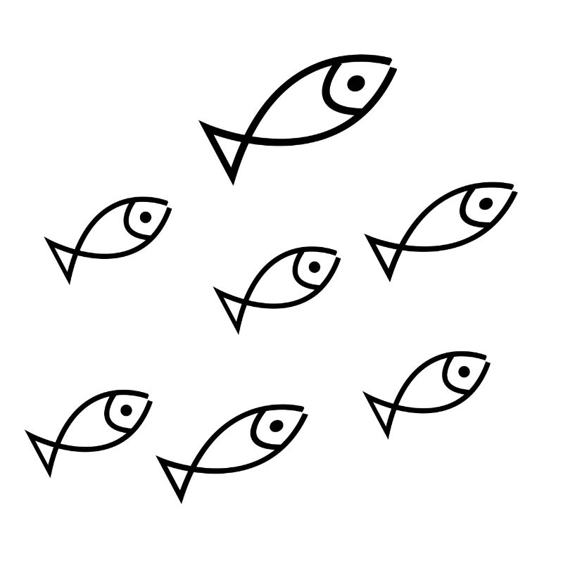 Fische Schwarm