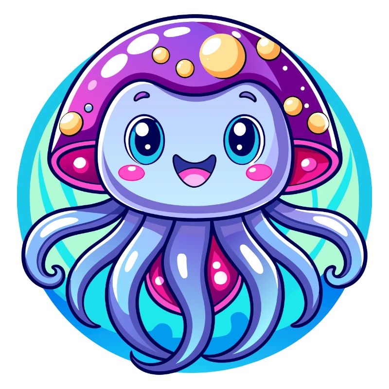 Méduse mignonne